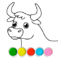 农场动物着色游戏最新手机版 v1.0