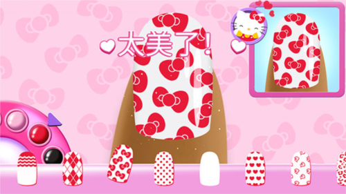 hellokitty美甲沙龙游戏