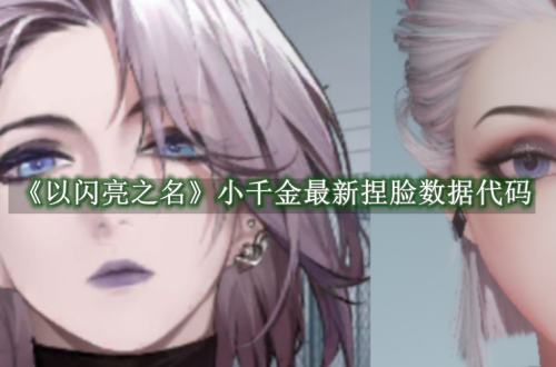 以闪亮之名小千金最新捏脸数据代码